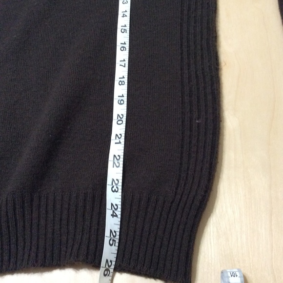 3 for 35 Counter Men's Brown Sweater Sz L EUC - Picture 3 of 5